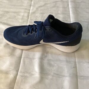 NIKE REVOLUTION 3 (/Size: 8.5 Men);(Size : 10 Women) PREOWNED  (Color: Navy Blu)